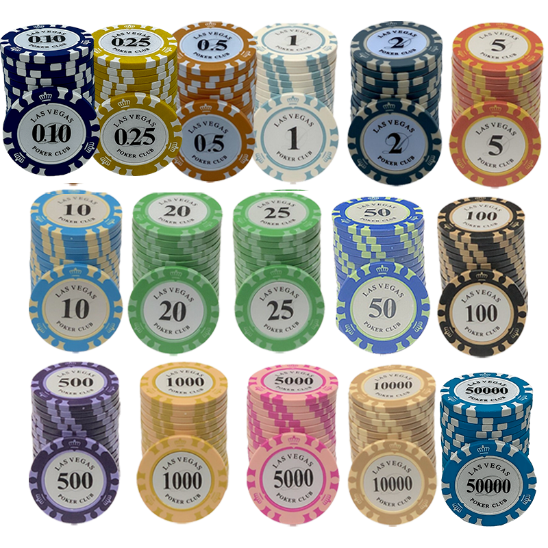 Poker Chips Set Vegas Poker Club 300