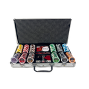 lazar poker set cash game euro 300, overview of our colorful poker chips, poker cards and a dealer button