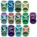 colorful lazar cash game euro poker chips 500