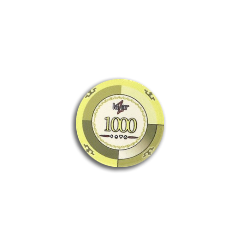 lazar casino poker chip 1.000 yellow