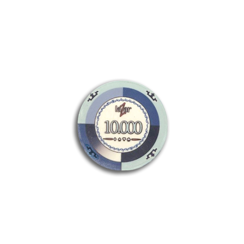 lazar casino poker chip 10.000 blue