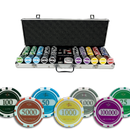 preview lazar tournament 500 chips, overview of our colorful poker, poker cards and a dealer button