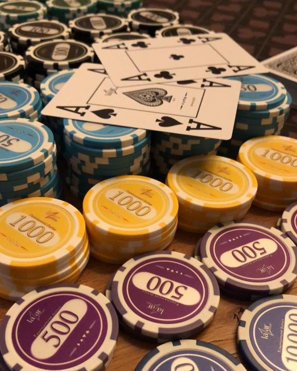 Poker Chips Set Lazar Tournament 300
