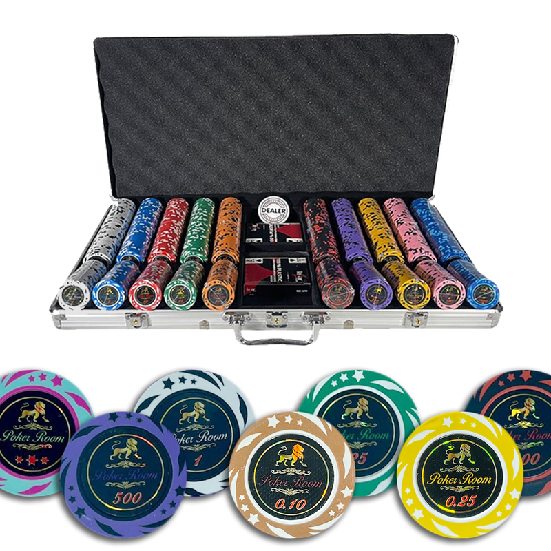 Poker Set Lion Poker Room 750