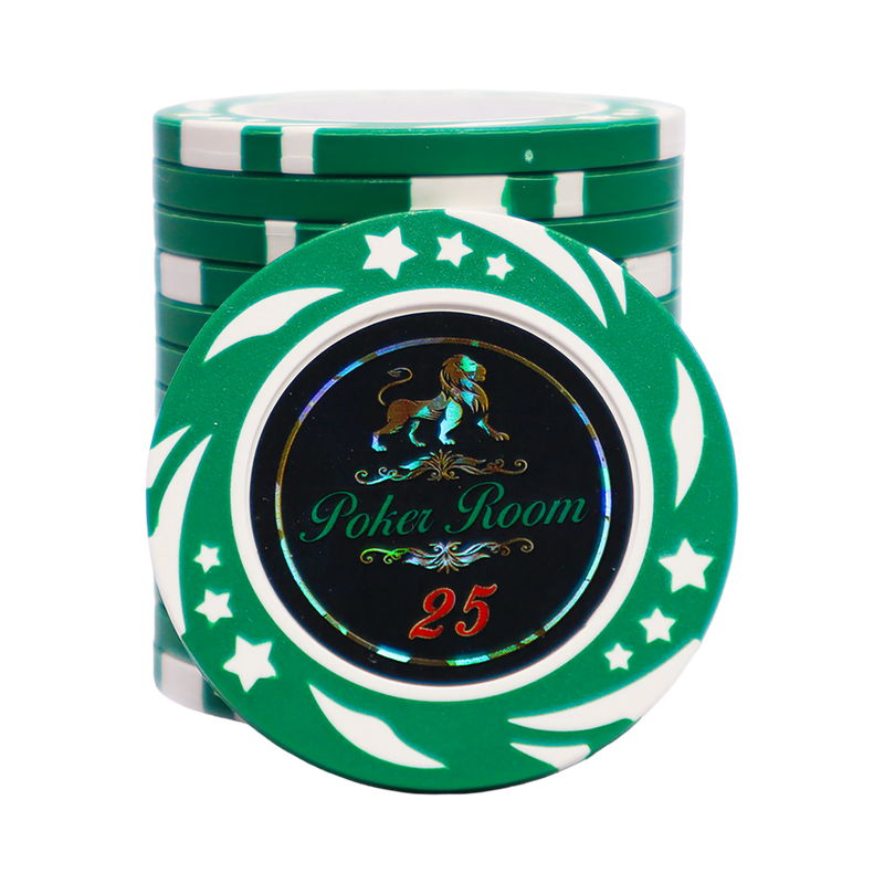 Lion Poker Room Poker Chip 25