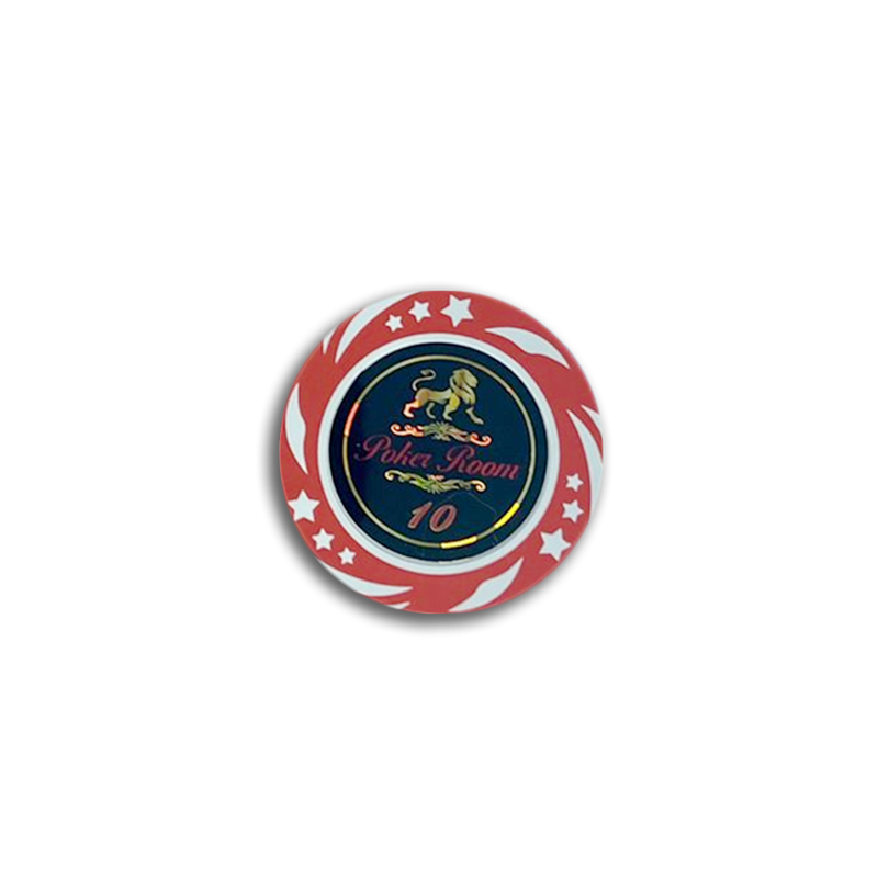 Lion Poker Room Poker Chip 10