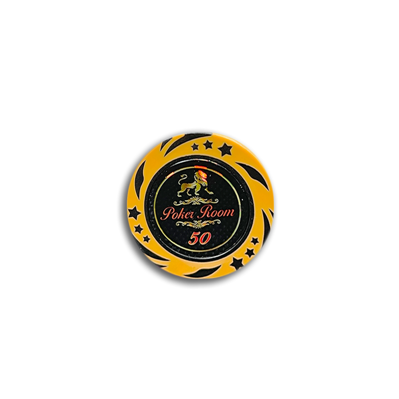 Lion Poker Room Poker Chip 50