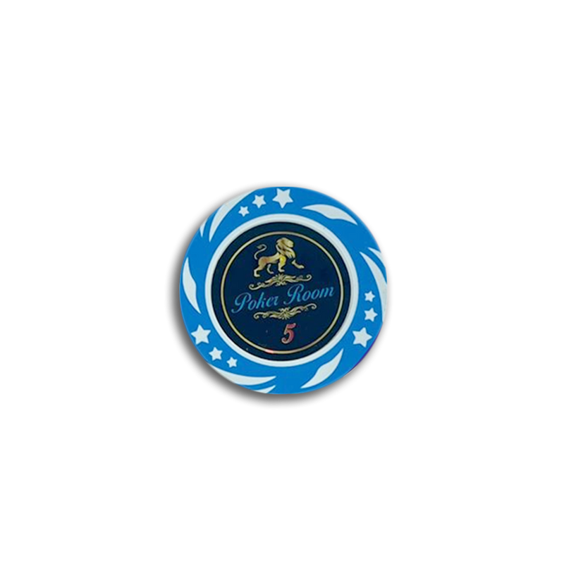 Lion Poker Room Poker Chip 5