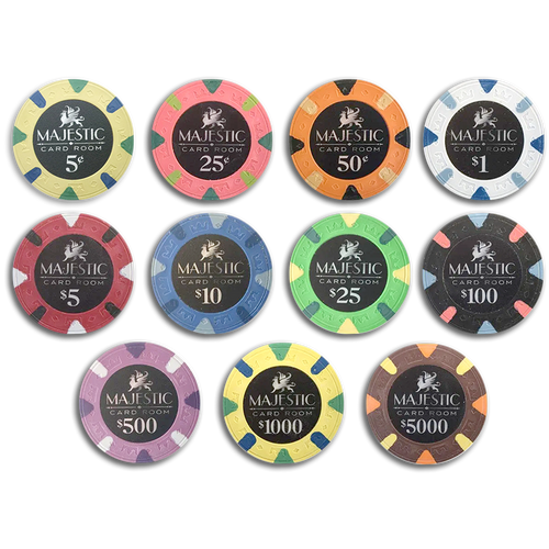 Pokerset Majestic 1000