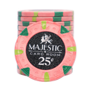 Majestic Poker Chip 25 Cents