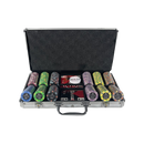 majestic poker set 300, overview of our colorful poker chips, poker chips and a dealer button