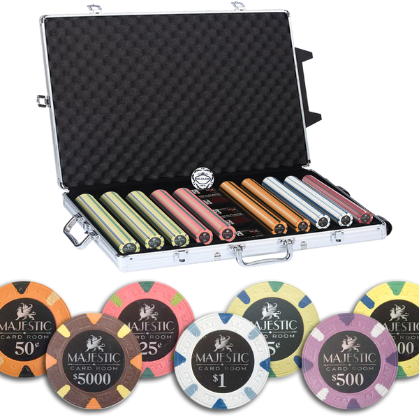 Poker Set Majestic 1000