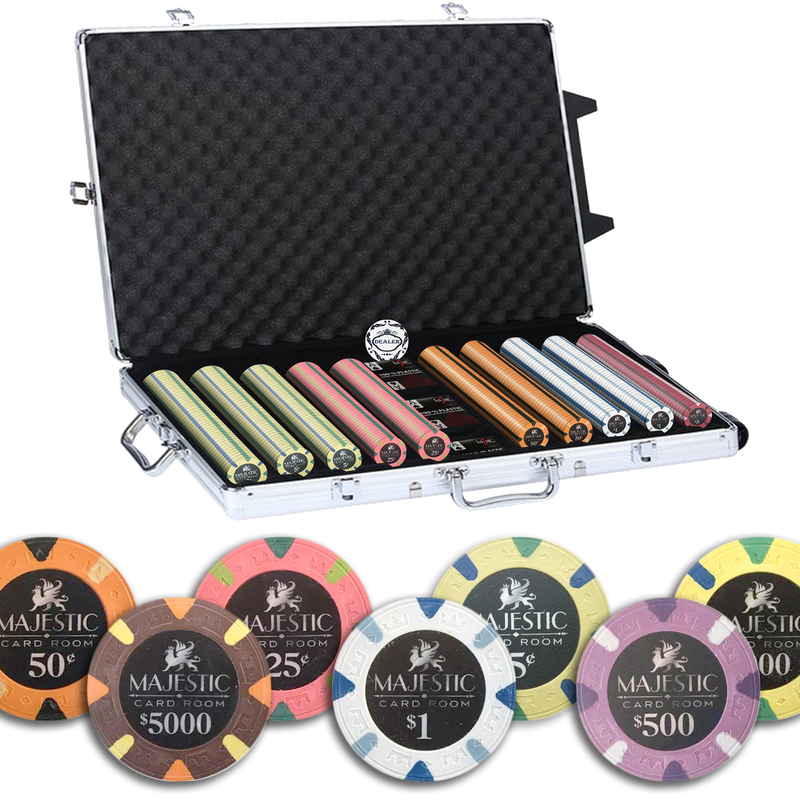 Poker Set Majestic 1000