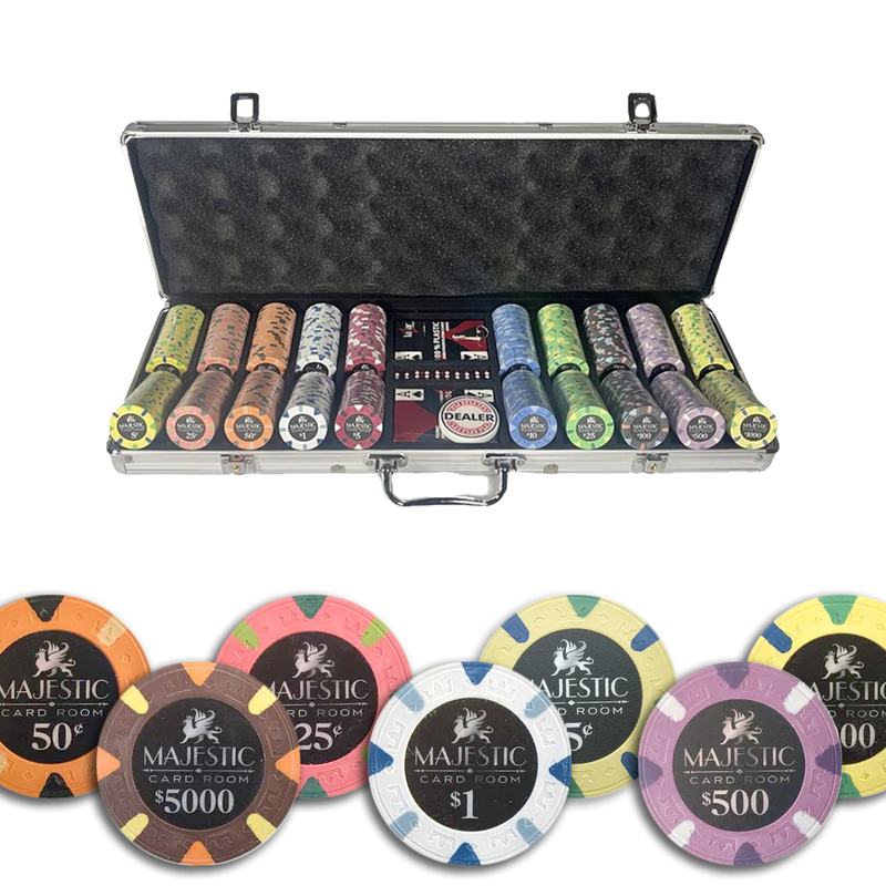 Poker Set Majestic 500