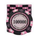 monte carlo poker chip 100000 pink black