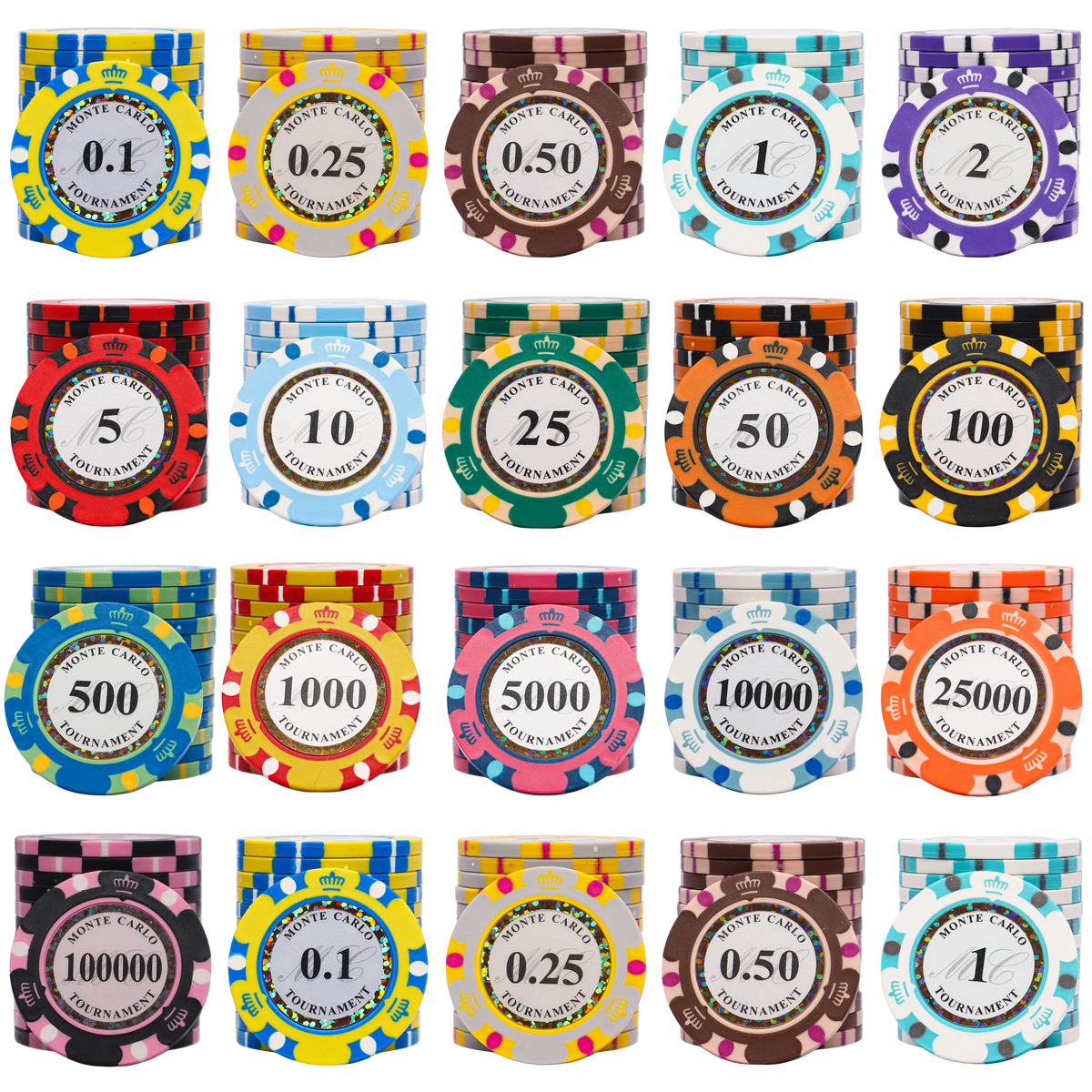 Poker Set Monte Carlo Cash Game 300 | Poker Merchant