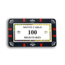 Poker Plaque Monte Carlo 100