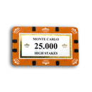 monte carlo plaque 25.000 high stakes