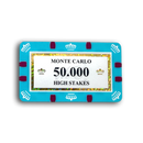 monte carlo poker plaque 50.000 high stakes