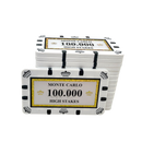 monte carlo poker plaque stack 100.000 high stakes