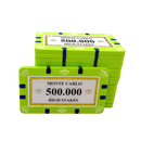 monte carlo poker plaque stack 500.000 high stakes