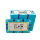 monte carlo poker plaque stack 50.000 high stakes