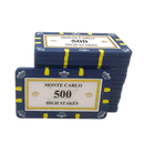 monte caro poker plaque stack 500 high stake