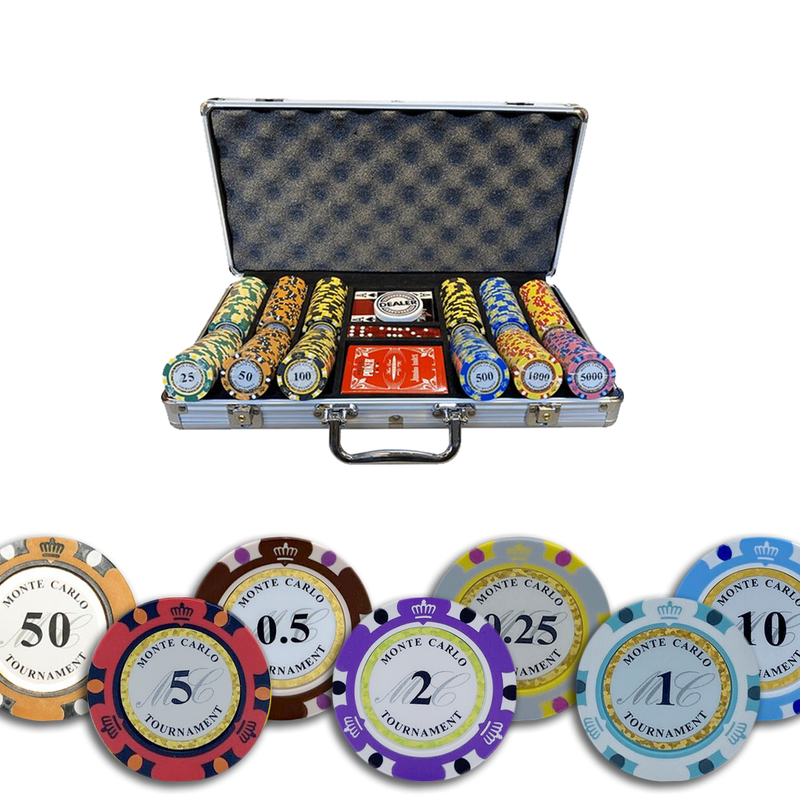 Poker Set Monte Carlo Cash Game 300