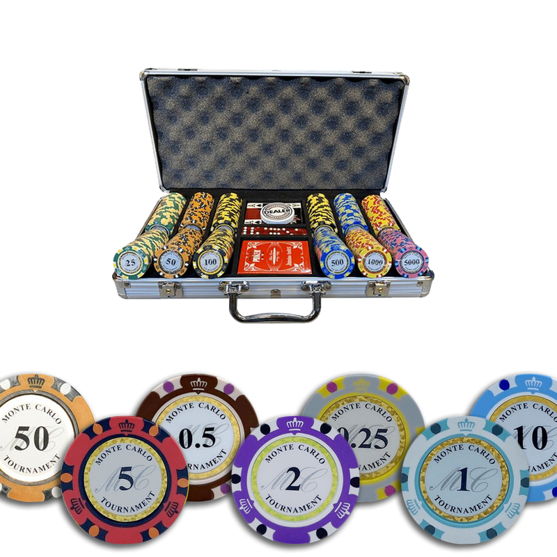 Poker Set Gift Deal Monte Carlo 300