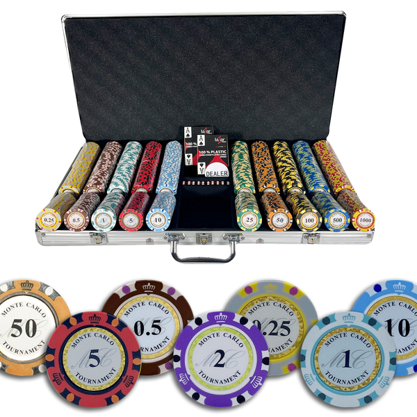 Poker Set Monte Carlo Cash Game 750