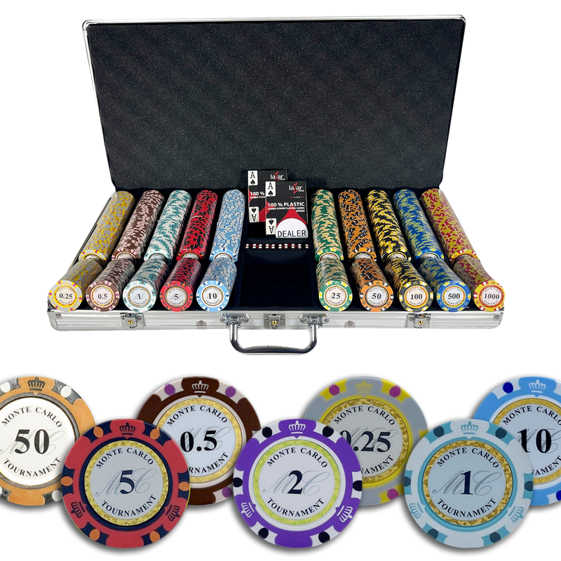 Poker Set Monte Carlo Cash Game 750