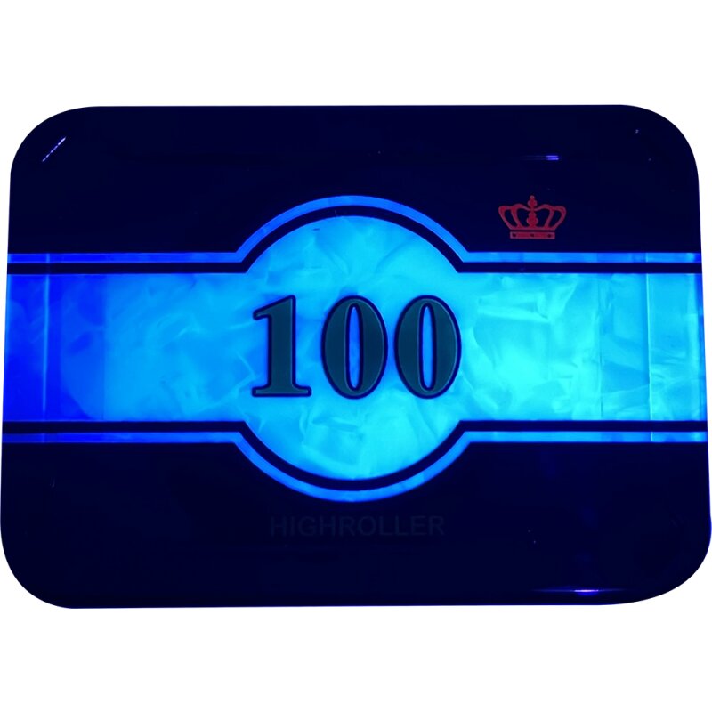 Poker Plaque Highroller 100
