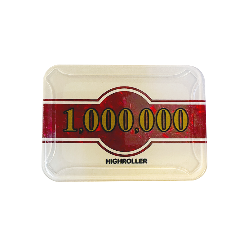 Poker Plaque Highroller 1.000.000
