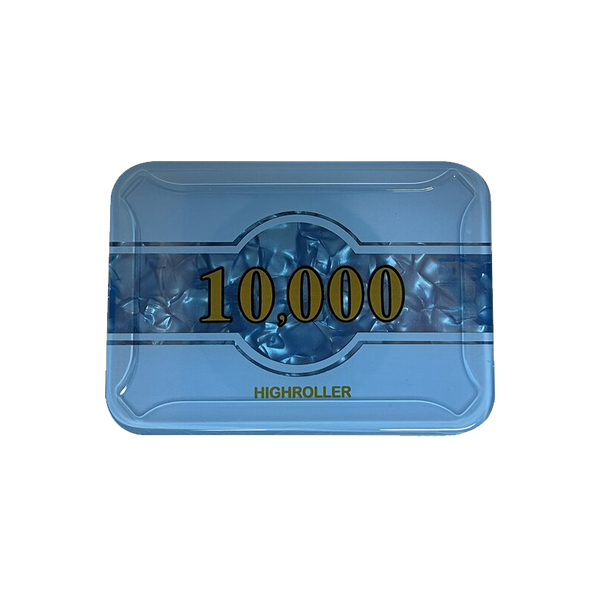 Poker Plaque Highroller 10.000