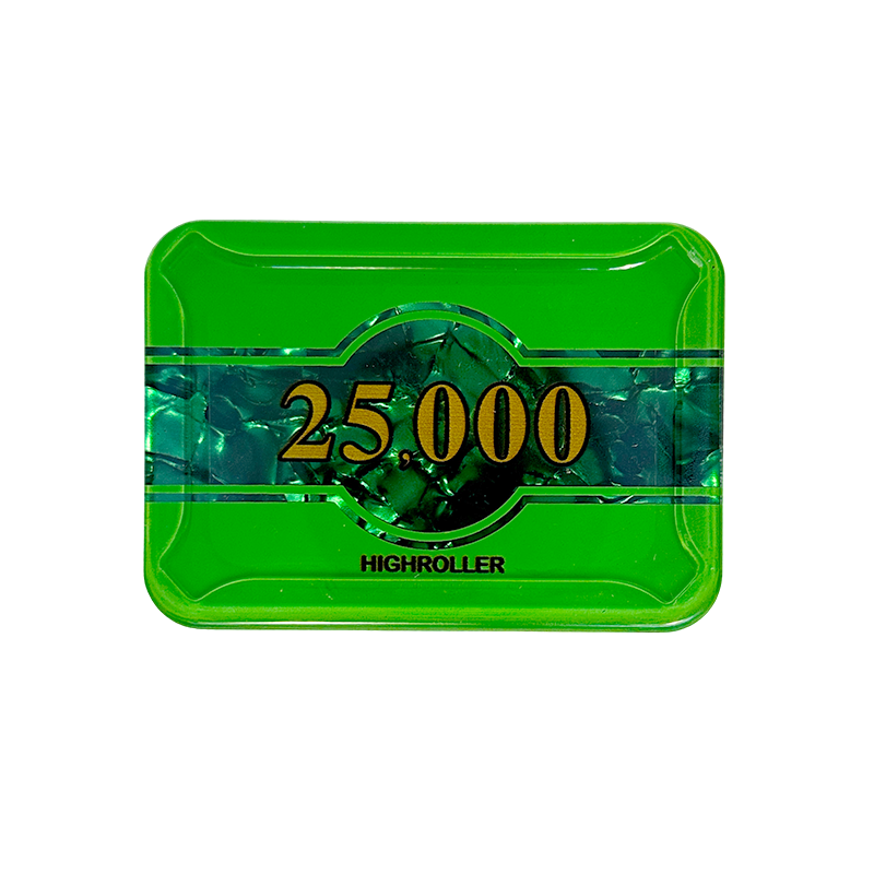 Poker Plaque Highroller 25.000