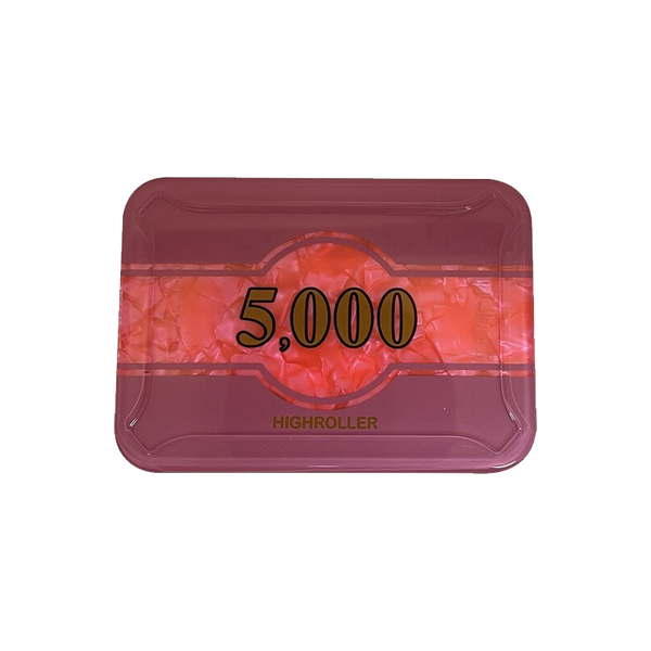 Poker Plaque Highroller 5000