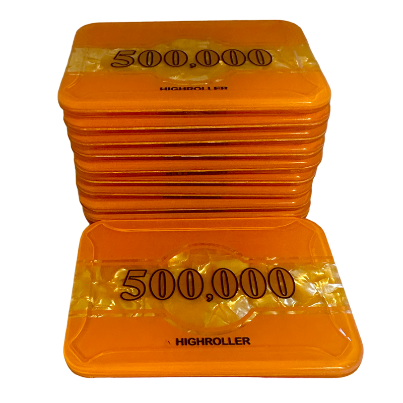 Poker Plaque Highroller 500.000