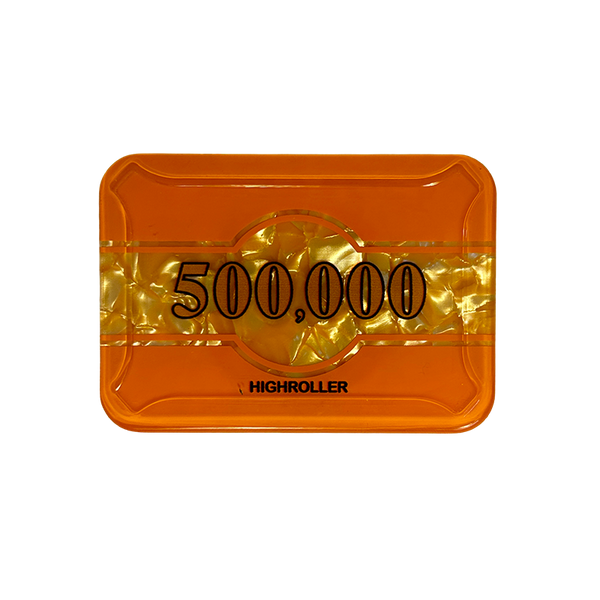 Poker Plaque Highroller 500.000