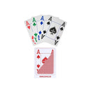 plastic cards compag 4-colored red 