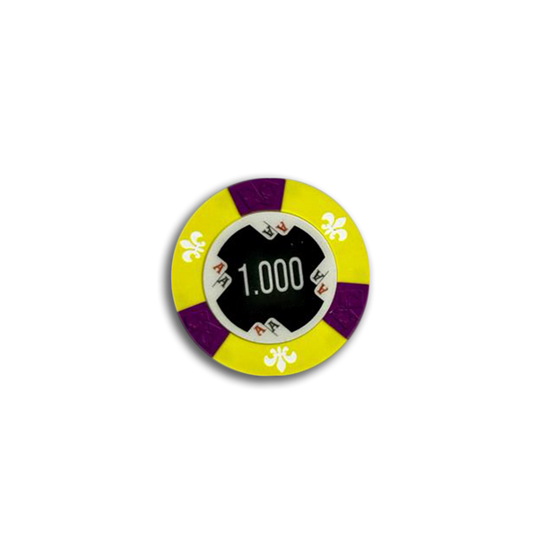 Bullets Poker Chip 1000