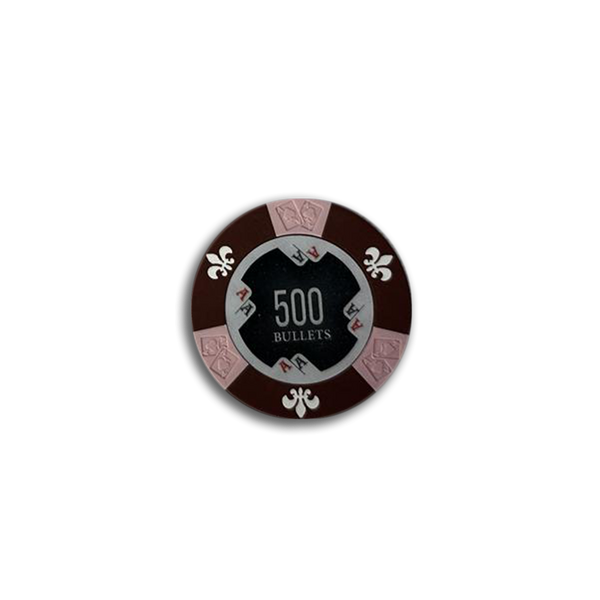Bullets Poker Chip 500