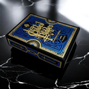 Poker Cards Premium Gilded Blades Plastic Blue 2 Index - view 2