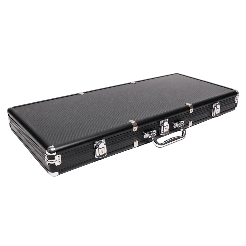 Poker Case Aluminium Black 750 - front view - view 2