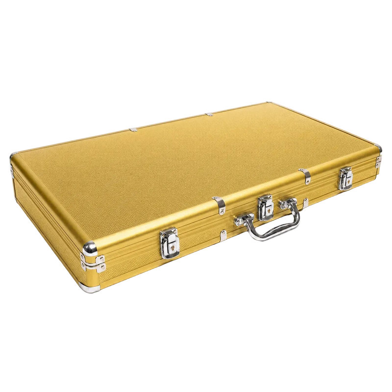 Poker Case Aluminium Gold 1000 - view 2