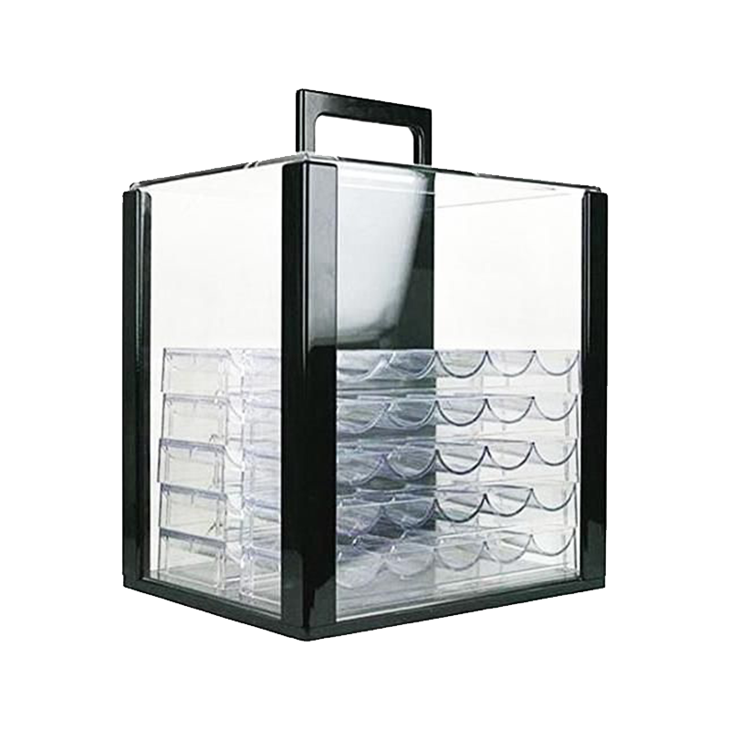 poker chip carrier 1.000 pcs chip rack included top