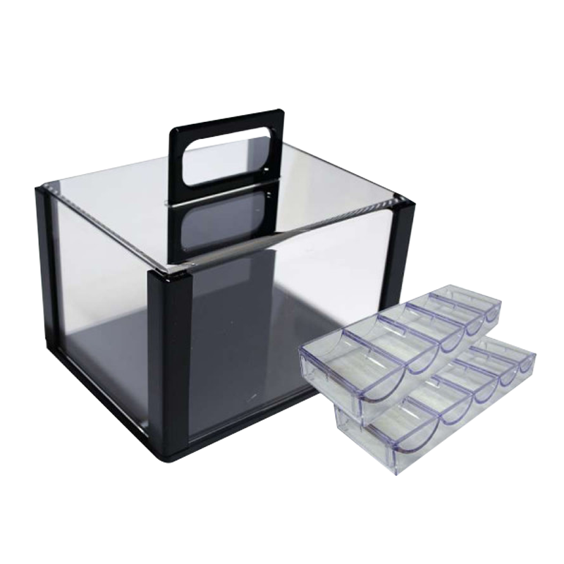 poker chip carrier 600 pcs above with racks 