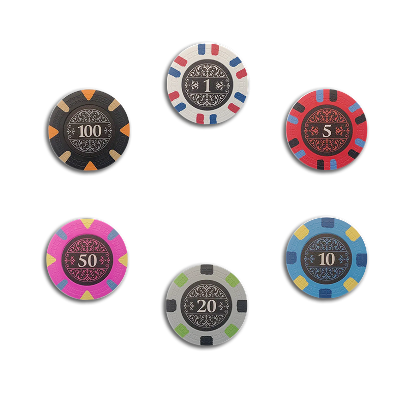 Poker Chips Set Banks 750
