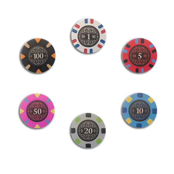 Poker Chips Set Banks 500
