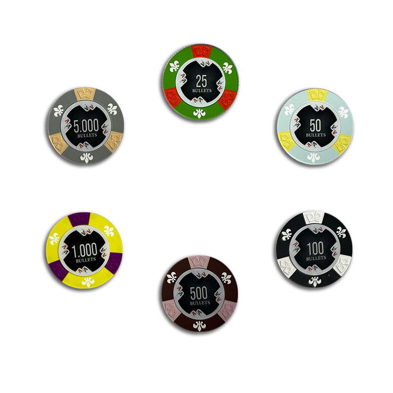 Clay Composite Poker Chips Poker Merchant