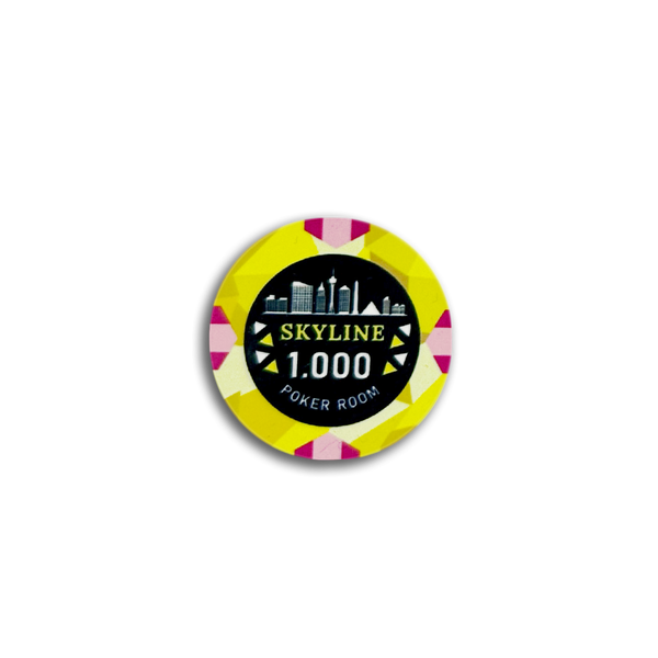 Skyline Ceramic Poker Chip 1000